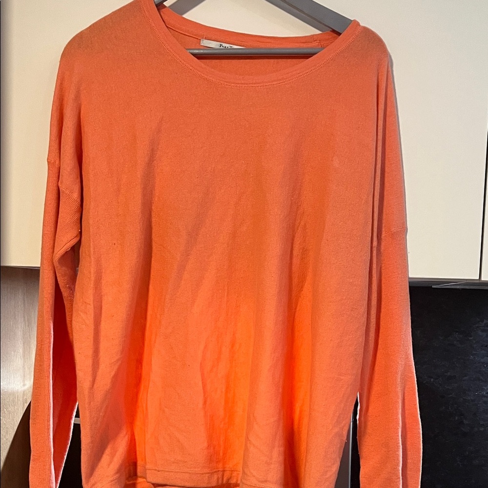#48.Women's Orange Sweater